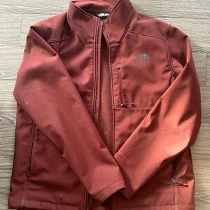Men’s North Face Windbreaker Burgundy size L